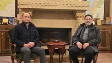 المحافظ خضر يستقبل رئيس بلدية بعلبك المحامي أحمد الطفيلي