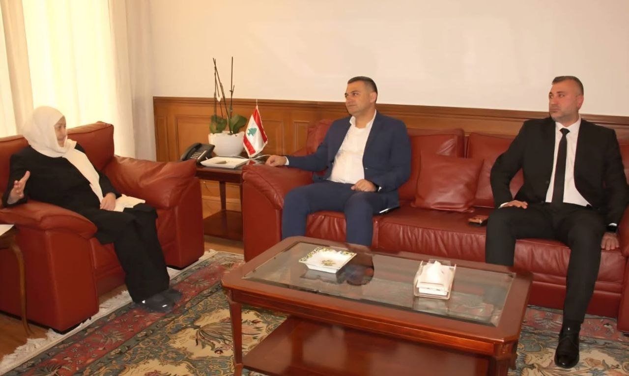 بهية الحريري تلتقي العميد حرب والقاضي الزين ووفداً من روتاري صيدا