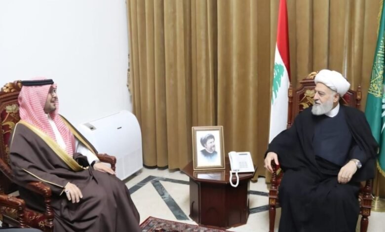 الخطيب يستقبل سفير المملكة العربية السعودية