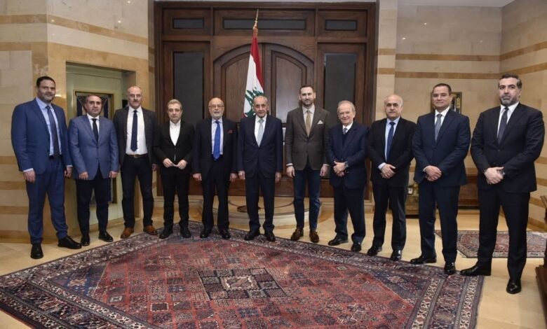 سلسلة لقاءات للرئيس نبيه بري في عين التينة