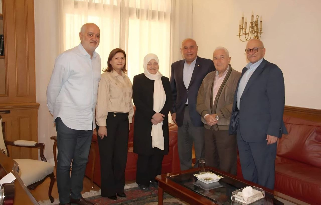 بهية الحريري تلتقي العميد حرب والقاضي الزين ووفداً من روتاري صيدا