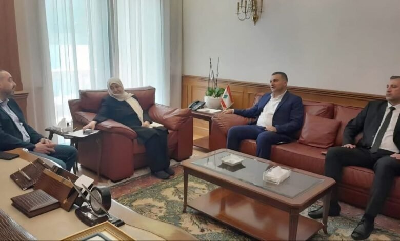 بهية الحريري تلتقي العميد حرب والقاضي الزين ووفداً من روتاري صيدا