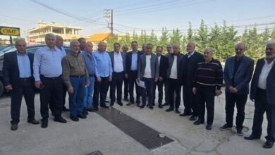 اعتصام لمخاتير جنوبي بعلبك وشرق البقاع