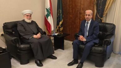 المفتي امام مستقبلاً اللواء الركن الخير: الأولوية لصون وحدة المنطقة