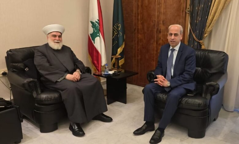 المفتي امام مستقبلاً اللواء الركن الخير: الأولوية لصون وحدة المنطقة