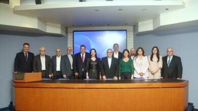 حفل توزيع شهادات الدبلوم المهني في الدراسات البلدية في جامعة سيدة اللويزة