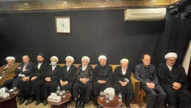 مجلس اليوم الخامس في مكتب سماحة السيد السيستاني (دام ظله) بحضورٍ علمائي واجتماعي حاشد.