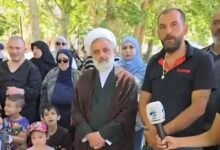 المفتي زغيب في موقف تصعيدي: إذا لم تُحل الأزمة غداً سأنزل إلى مرج رأس العين وأفتح البسطات بنفسي
