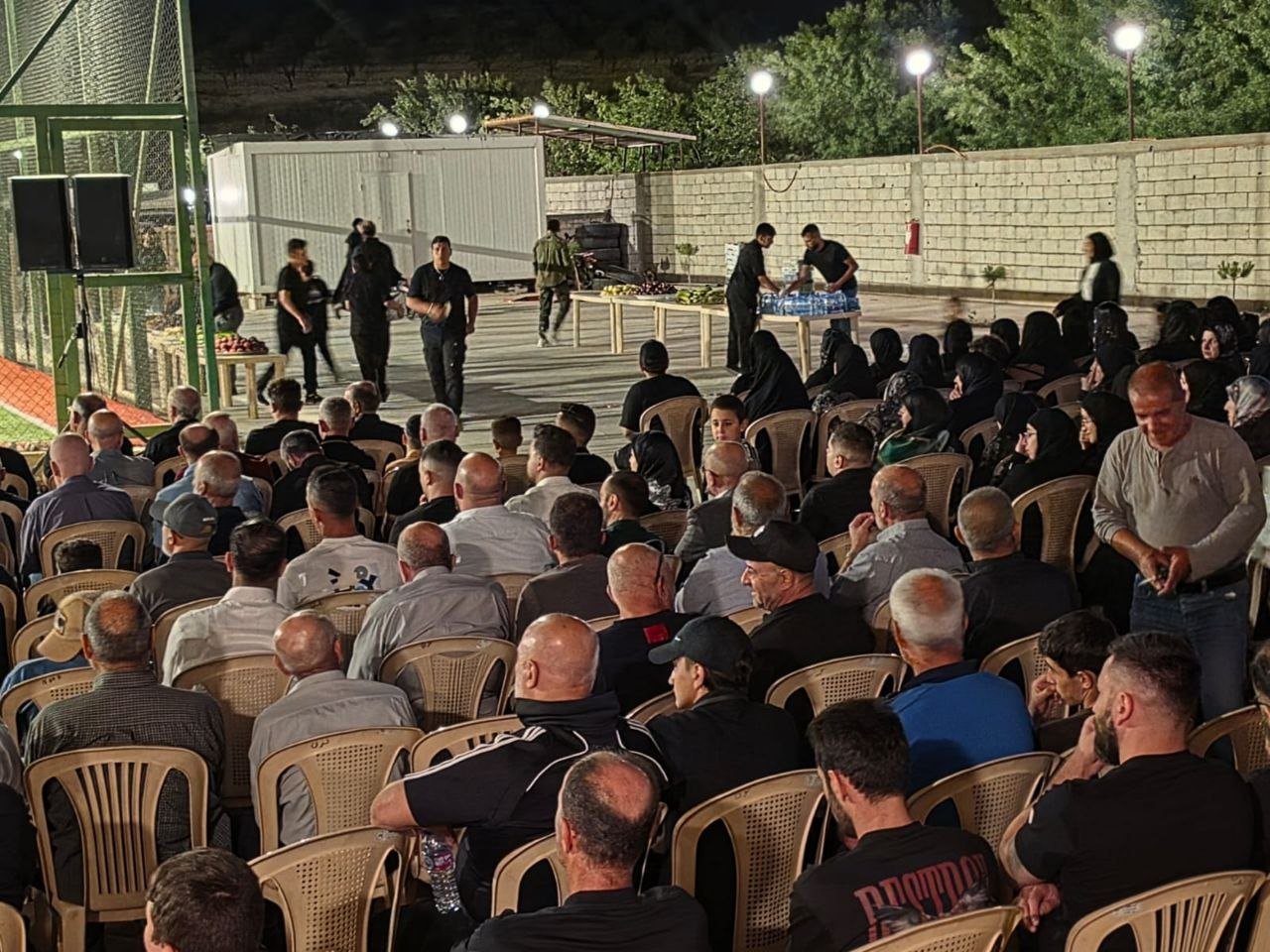 مجلس عزاء حسيني في دارة رجل الاعمال فراس يحفوفي