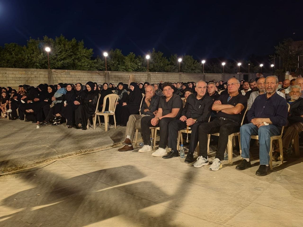 مجلس عزاء حسيني في دارة رجل الاعمال فراس يحفوفي