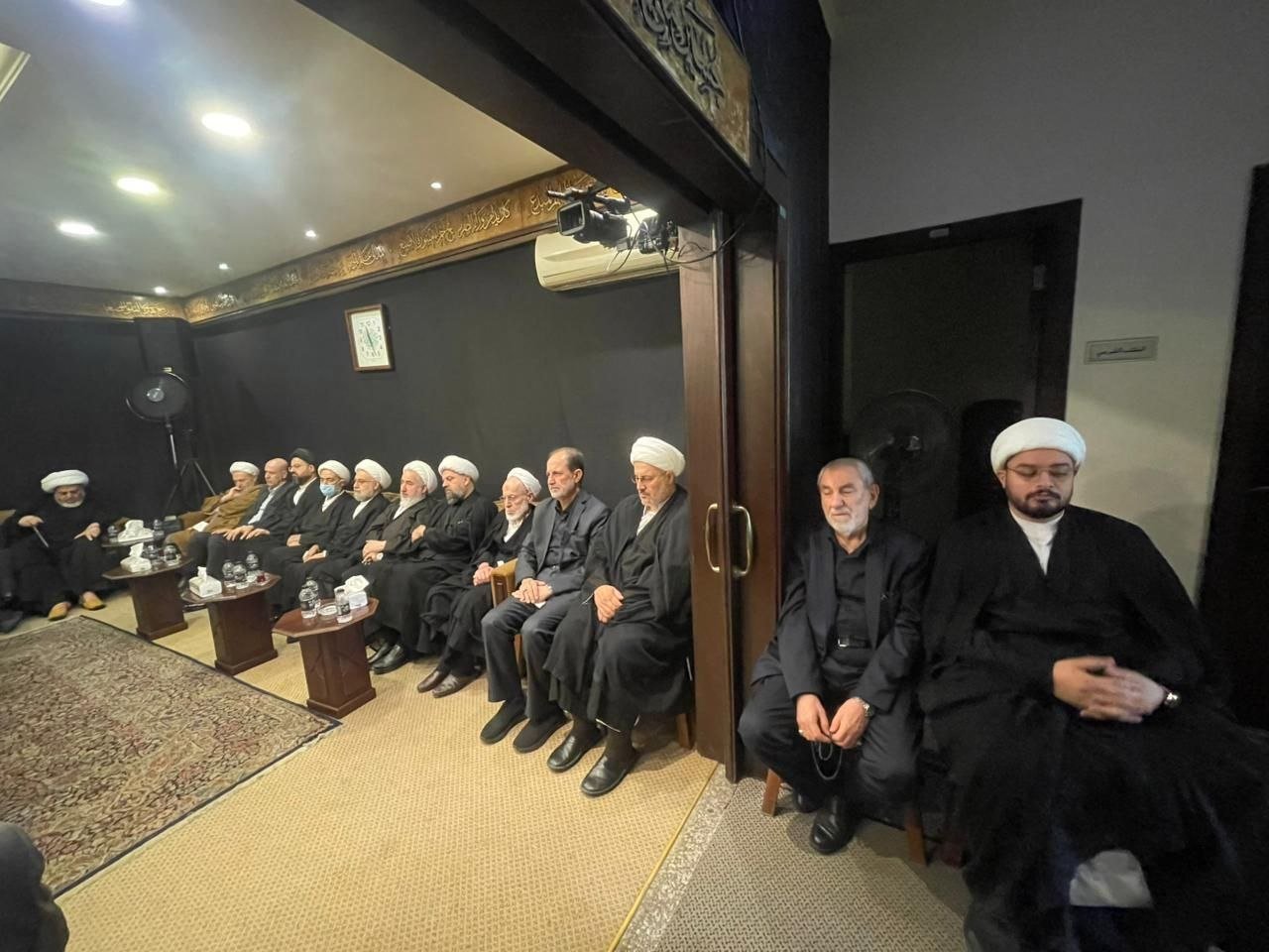 مجلس اليوم الخامس في مكتب سماحة السيد السيستاني (دام ظله) بحضورٍ علمائي واجتماعي حاشد.