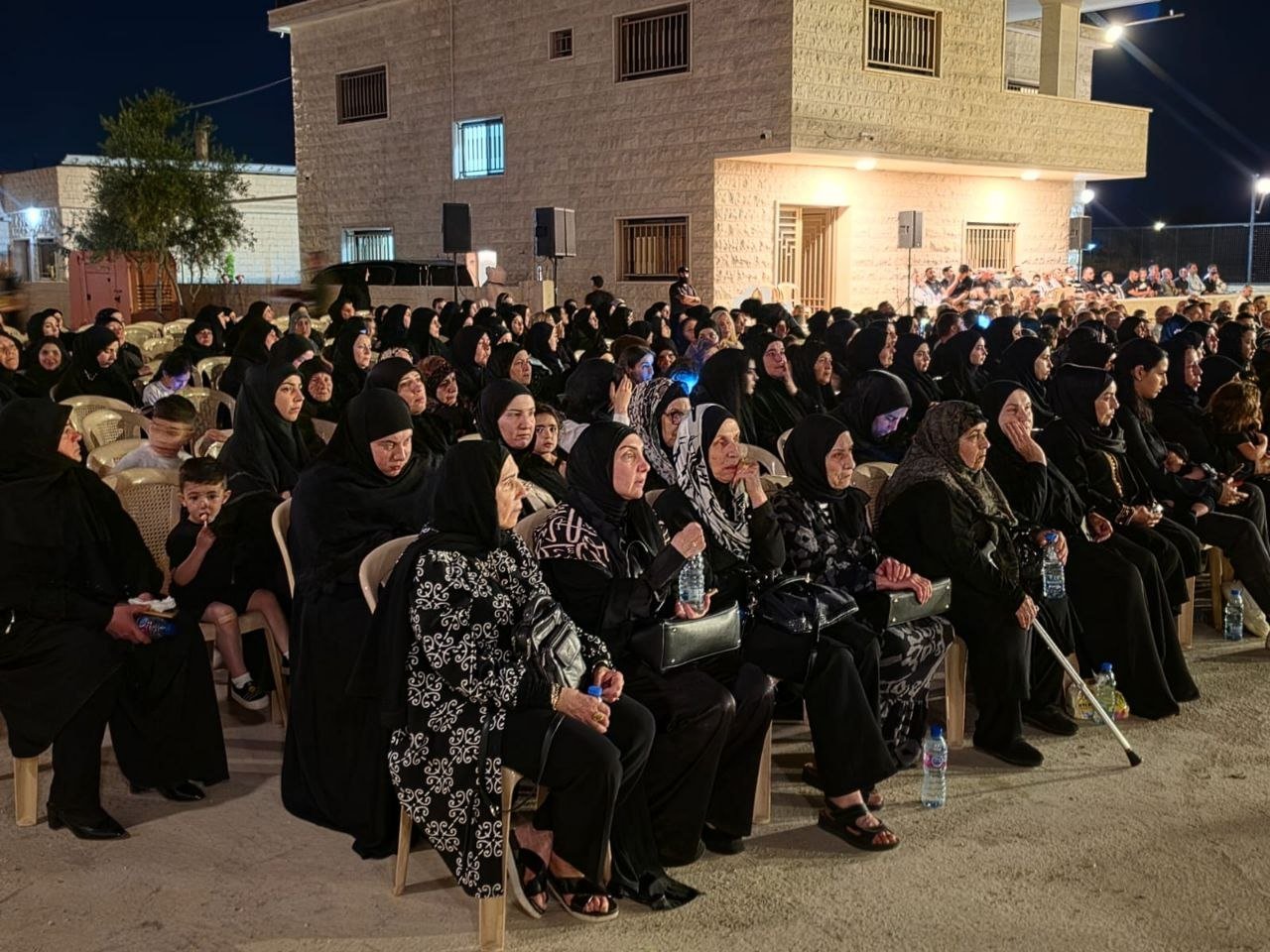 مجلس عزاء حسيني في دارة رجل الاعمال فراس يحفوفي