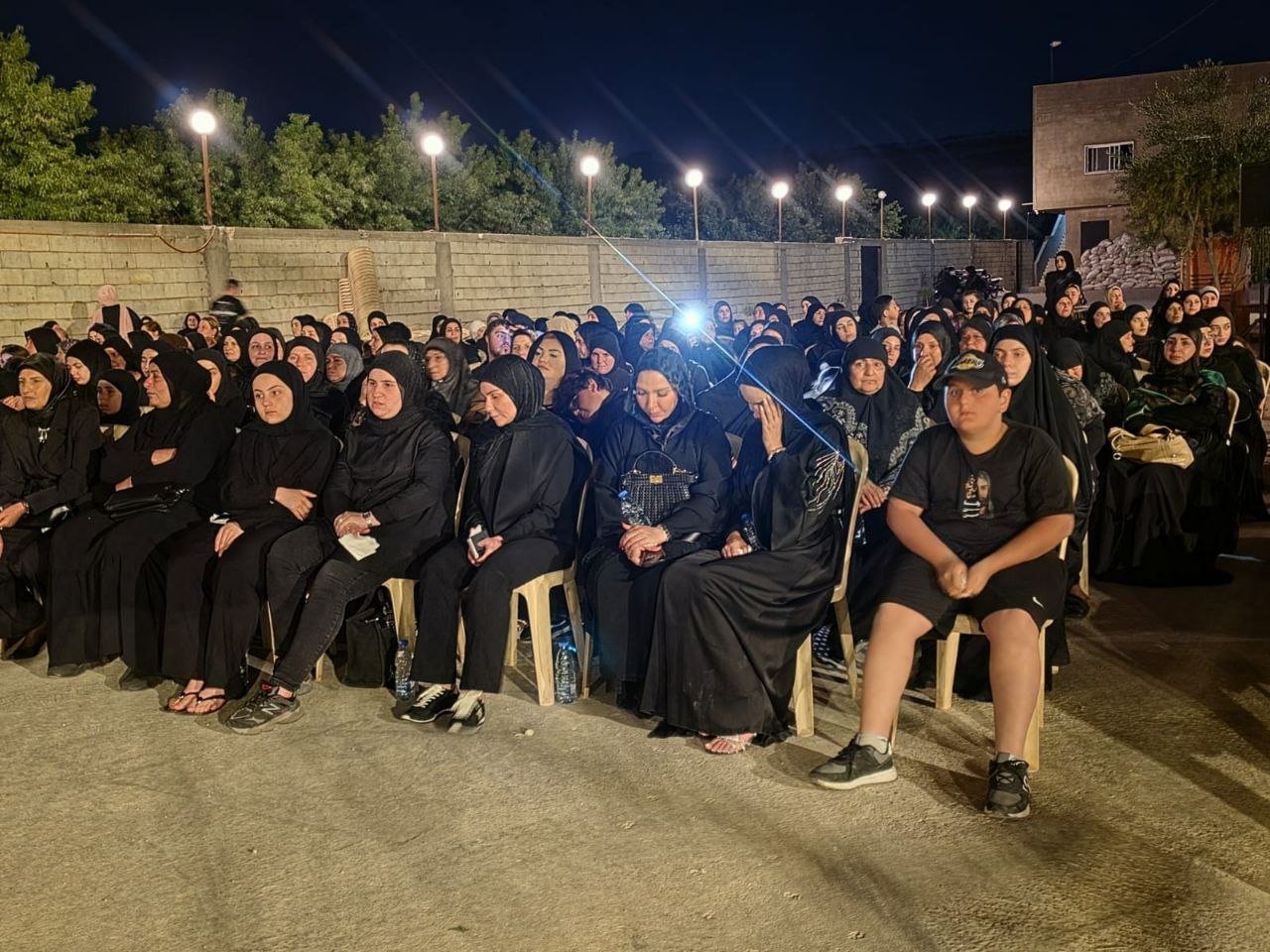 مجلس عزاء حسيني في دارة رجل الاعمال فراس يحفوفي