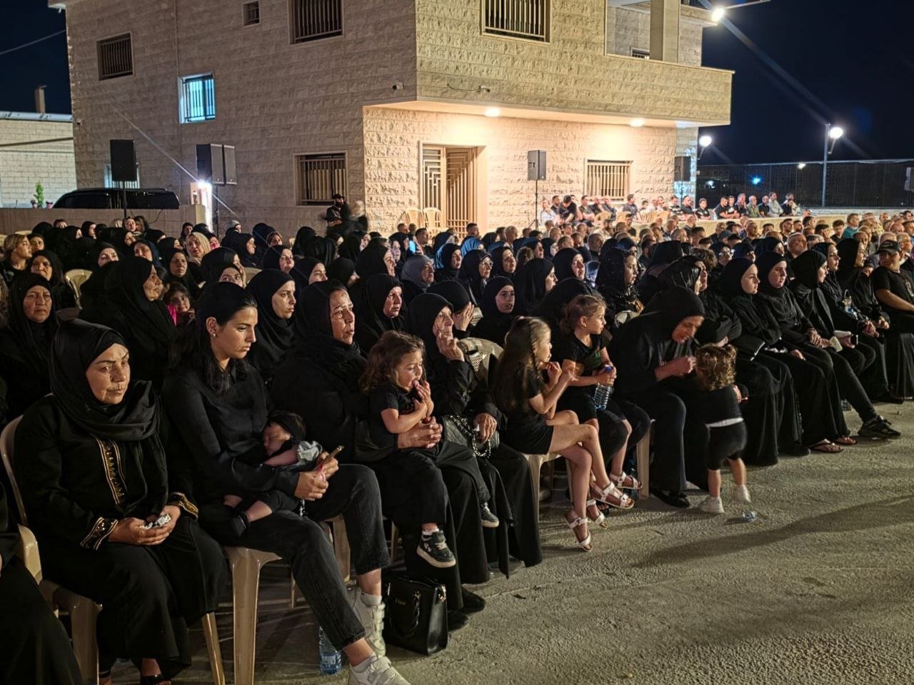 مجلس عزاء حسيني في دارة رجل الاعمال فراس يحفوفي