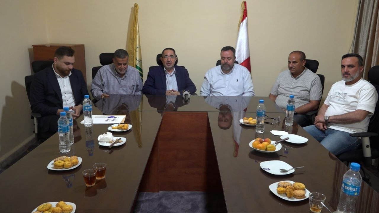 حزب الله يستقبل المدير العام الدكتور انطوان معكرون