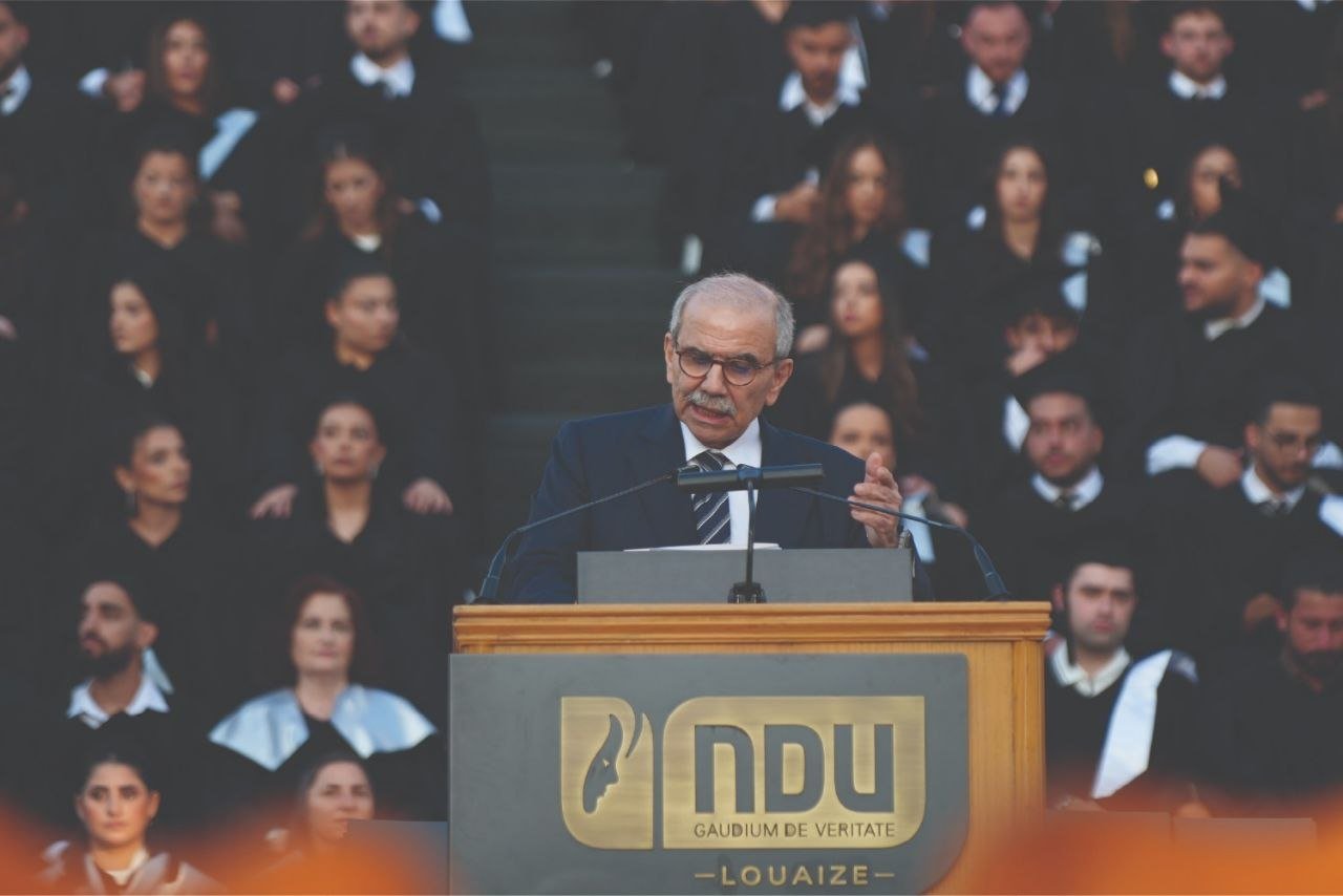 في حفل تخرّج NDU... سلام يرسم معالم الدولة والخوري: لا خلاص إلا عبر مؤسساتها.