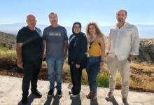 رجل الأعمال فراس يحفوفي يستقبل وفد جمعية السلامة البيئية والاجتماعية المستدامة لبحث التعاون والشراكة التنموية.