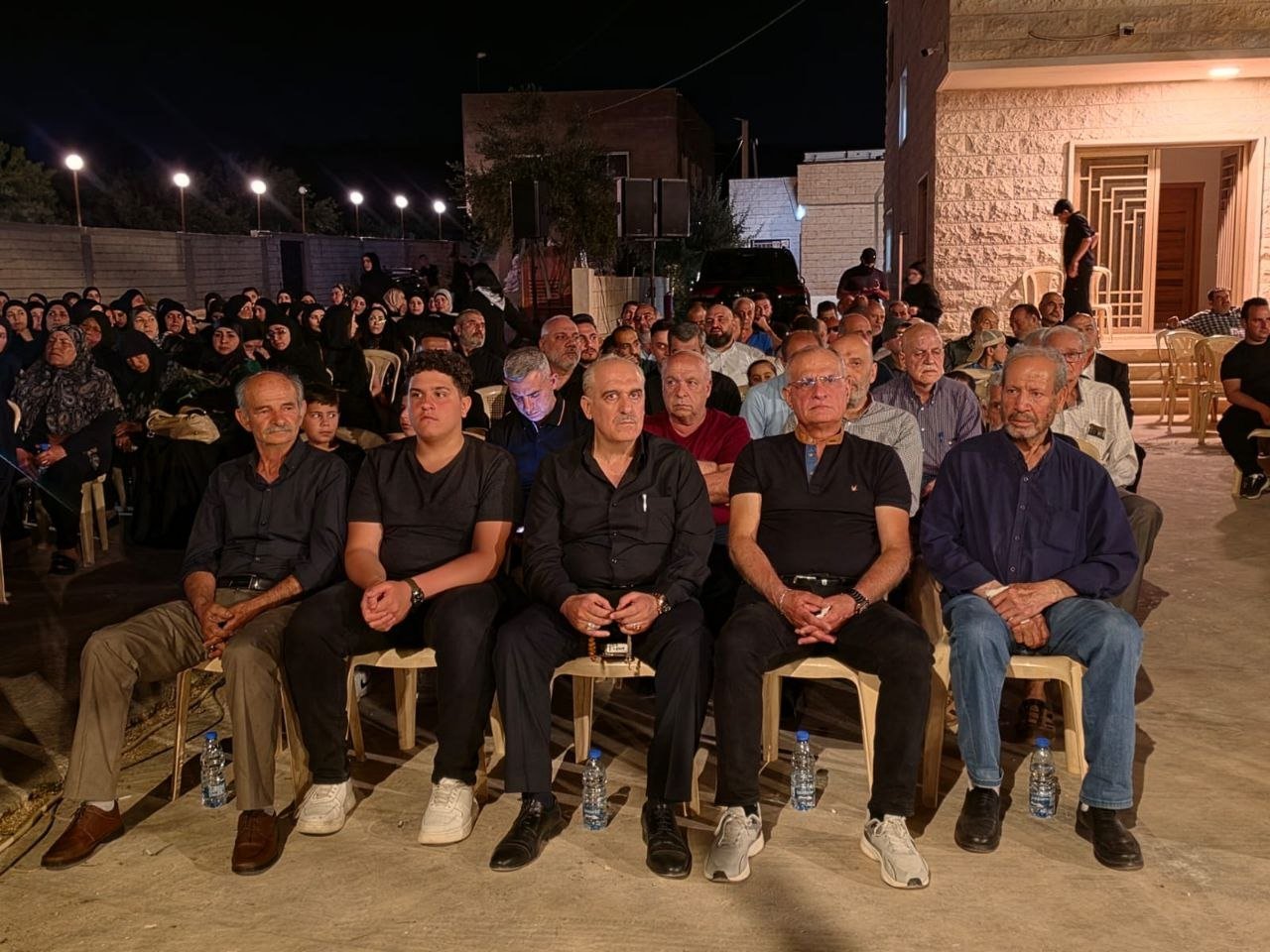 مجلس عزاء حسيني في دارة رجل الاعمال فراس يحفوفي