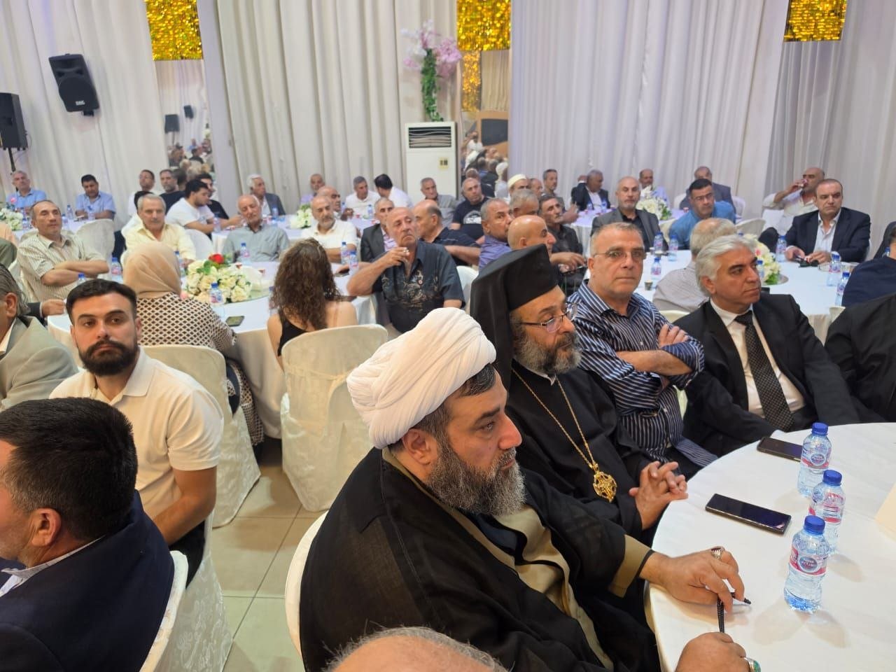 حشد غير مسبوق يجمع القيادات السياسية والروحية والحزبية تحت راية فكر أنطون سعادة