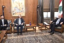 الرئيس بري تابع الأوضاع العامة خلال استقباله سفير البرازيل ووزير الاتصالات