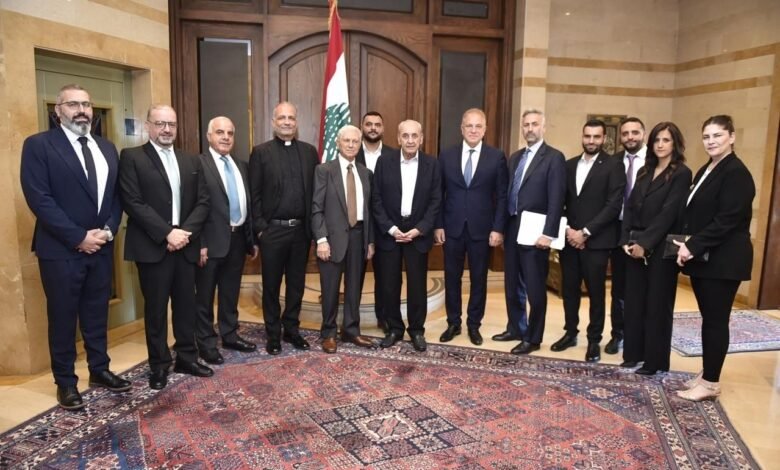 نشاط الرئيس نبيه بري في عين التينة.