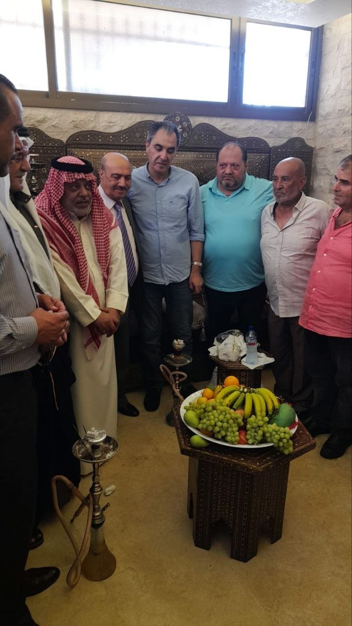لقاء ودي في الناعمة يجمع الحاج فادي يونس بشخصيات وفعاليات وطنية