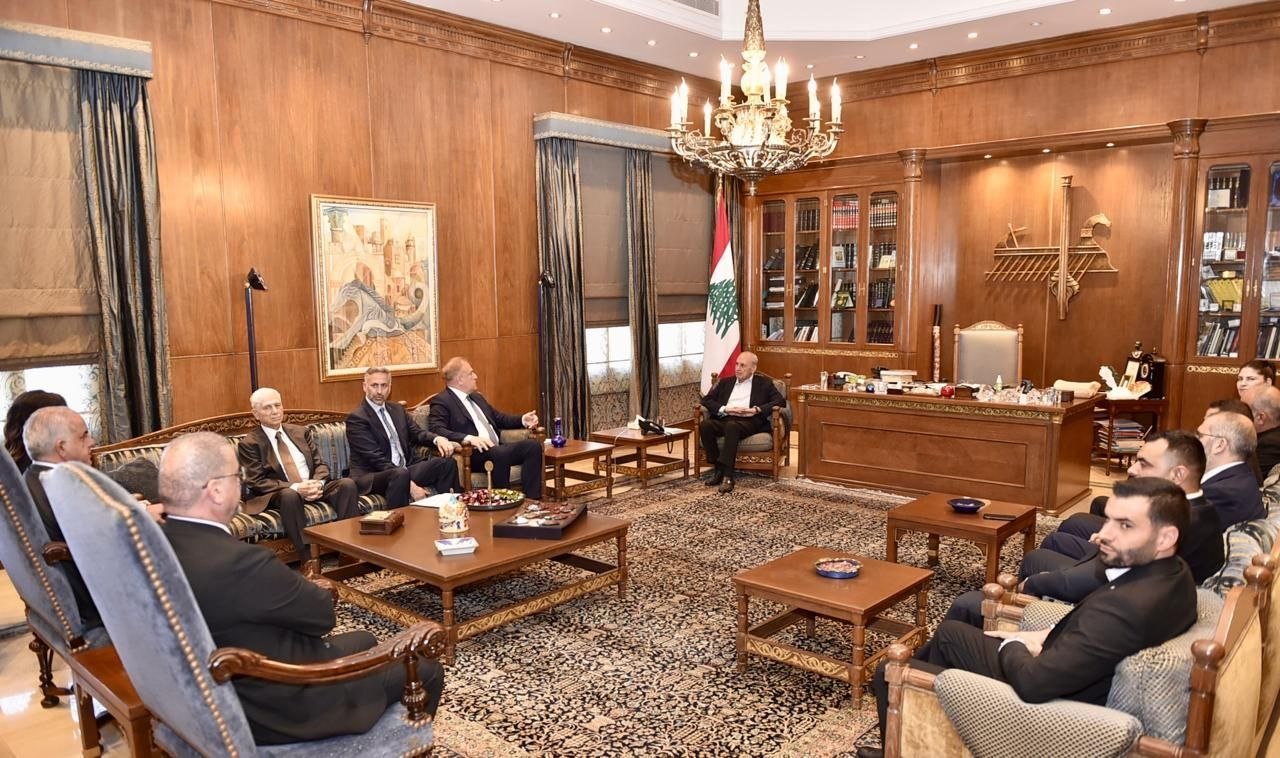 نشاط الرئيس نبيه بري في عين التينة.
