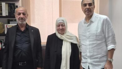 السيدة بهية الحريري تستقبل فادي يونس و دمر المقداد