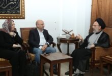 العلامة فضل الله يستقبل الكاتب رائد سامي شهيب ويؤكد أهمية إعادة الاعتبار للعقل والحوار النقدي
