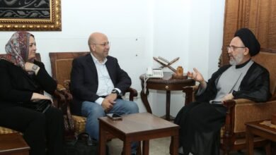 العلامة فضل الله يستقبل الكاتب رائد سامي شهيب ويؤكد أهمية إعادة الاعتبار للعقل والحوار النقدي