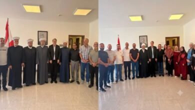 المفتي الرفاعي والمفتي شقير ضيفان على الجامعة الإسلامية في لبنان – فرع بعلبك