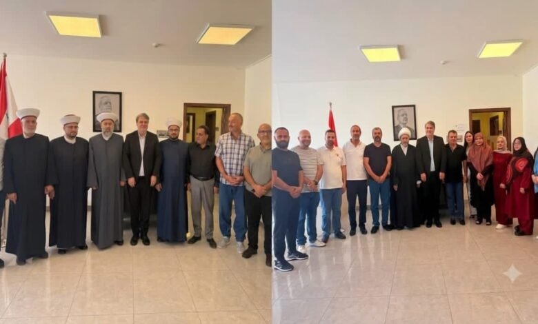 المفتي الرفاعي والمفتي شقير ضيفان على الجامعة الإسلامية في لبنان – فرع بعلبك