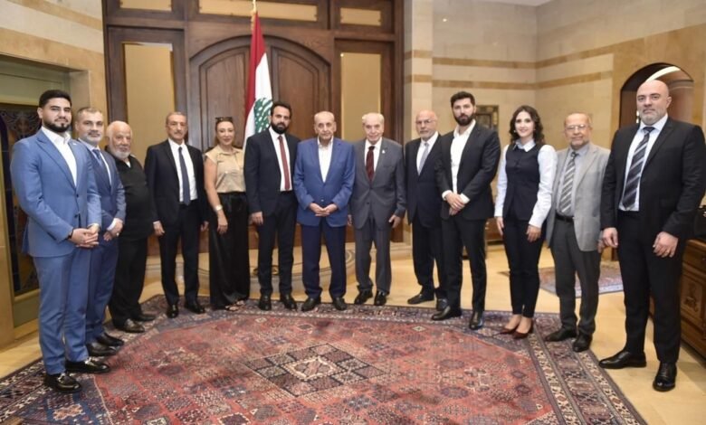 نشاط الرئيس نبيه بري في عين التينة.