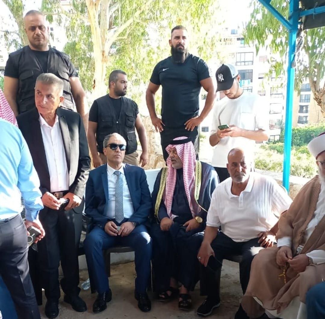 الحاج فادي يونس يشارك في لقاء المصالحة بين عائلتي شبلي وغصن