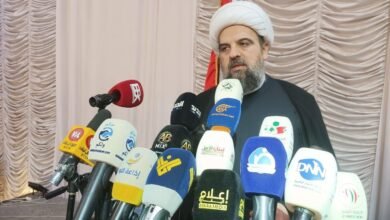 المفتي قبلان من بعلبك: لا شرعية لسلطة تتعارض مع الجيش والمقاومة والسيادة الوطنية