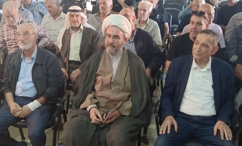العميد نصرالله: السيد موسى الصدر هو الرابط بين الماضي والحاضر وحماية الجنوب تعني بناء دولة قوية واستعادة أراضينا.