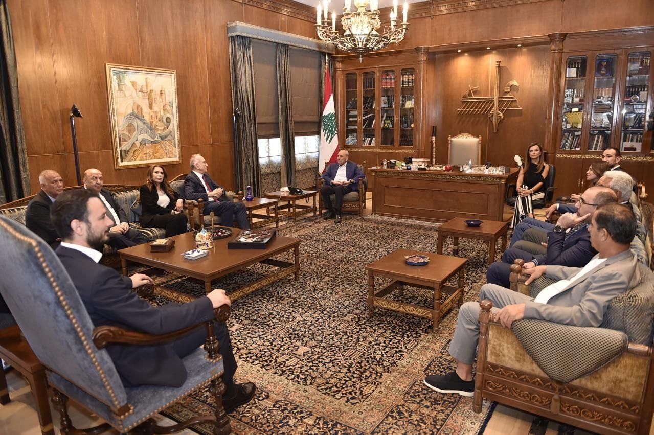 نشاط الرئيس نبيه بري في عين التينة.