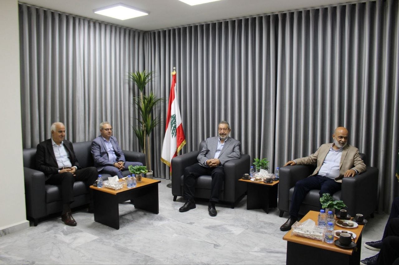 وفد من اللقاء الوطني يزور الأمانة العامة للجماعة الإسلامية في بيروت