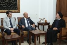 العلّامة فضل الله مستقبِلًا الوزير مكي: التنوع اللبناني غنى والوحدة الوطنية أساس