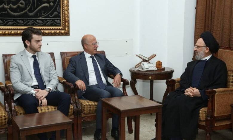 العلّامة فضل الله مستقبِلًا الوزير مكي: التنوع اللبناني غنى والوحدة الوطنية أساس