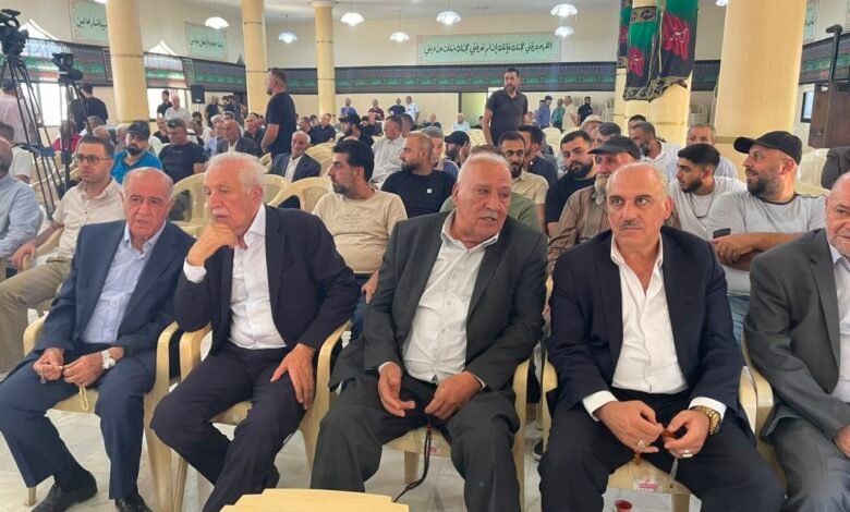 مصالحة عائلية تجمع عائلتي حيدر ودرة في يونين البقاعية
