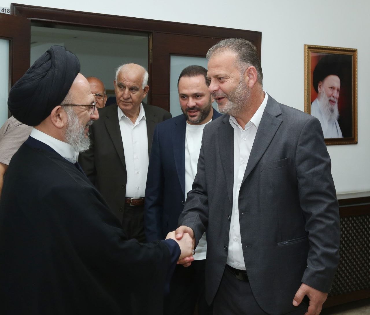 العلامة فضل الله يستقبل وفد اللقاء الوطني ويدعو إلى توسيع الحوار اللبناني