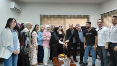 خريجو قسم علوم الكمبيوتر في بعلبك يكرّمون رئيس الجامعة الإسلامية في لبنان تقديرًا لدعمه المستمر