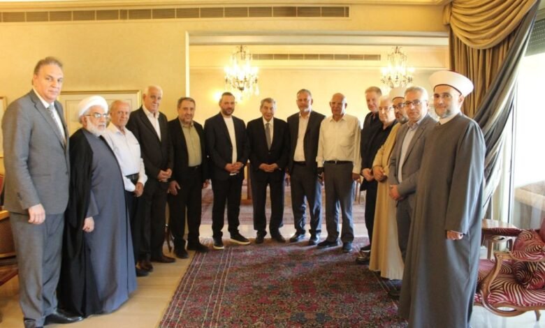 اللقاء الوطني في ضيافة إيلي الفرزلي: حوار وطني حول حماية لبنان والسيادة وتطورات الجنوب