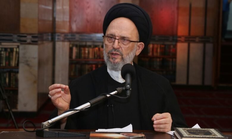 العلامة فضل الله: المفاوضات تُقاس بنتائجها ووحدتنا تبقى سلاحنا في مواجهة الضغوط والتحديات