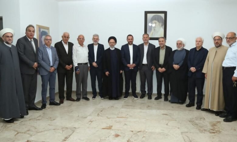 العلامة فضل الله يستقبل وفد اللقاء الوطني ويدعو إلى توسيع الحوار اللبناني