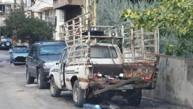 شكوى من بعلبك: سيارات مهملة منذ سنوات على جوانب الطرقات… ومطالبات بإزالتها