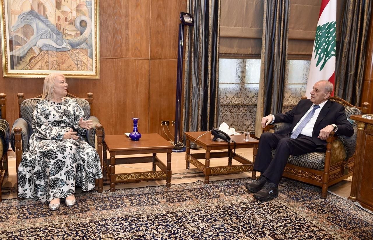 نشاط الرئيس نبيه بري في عين التينة.