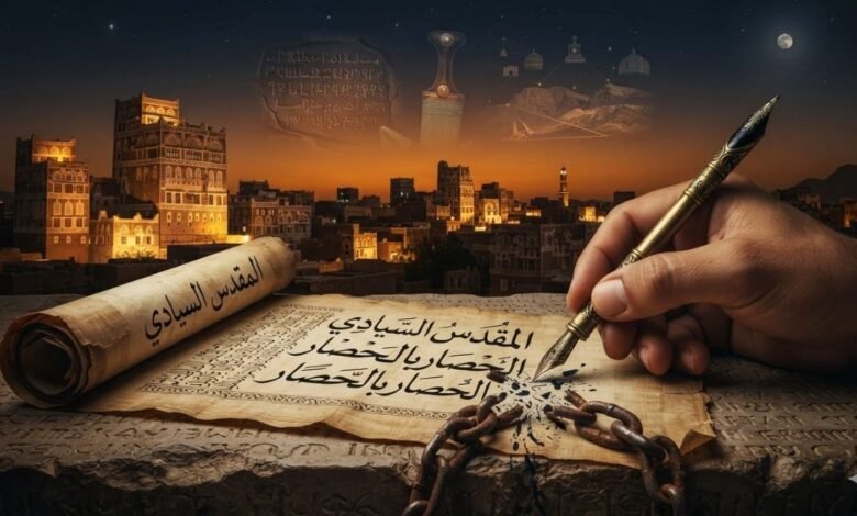 ‏المقدّس السيادي وحق الندية: لماذا تمثل معادلة "الحصار بالحصار" لحظة تحرر فلسفي لا مجرد تكتيك عسكري؟