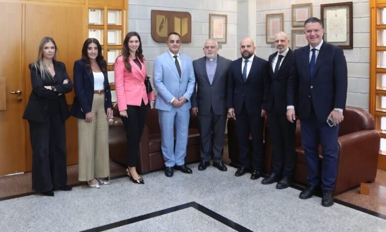 رئيس مؤسسة ALPI PAC في الولايات المتحدة في رحاب جامعة سيّدة اللويزة